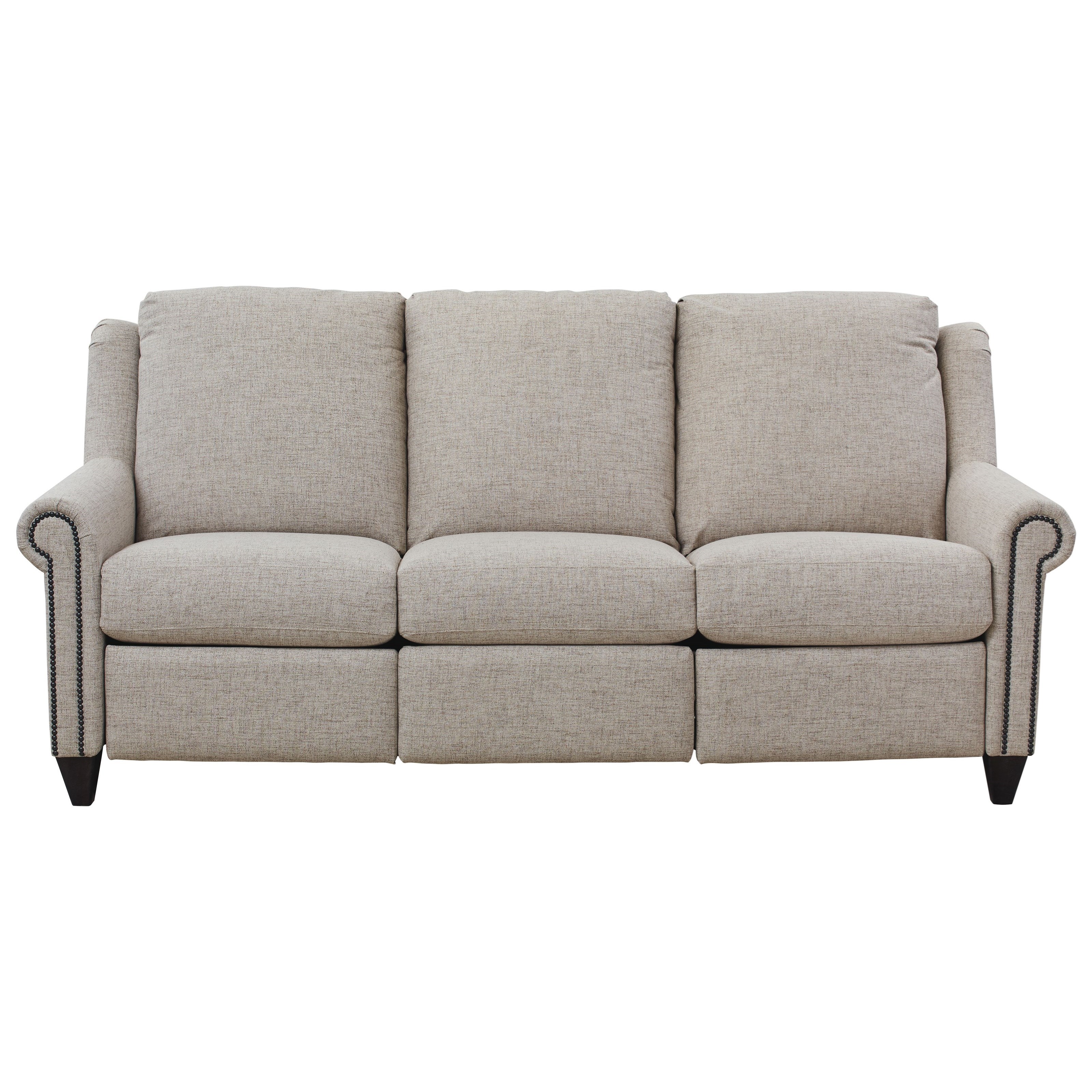 Bassett power online reclining sofa